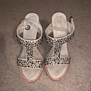 Frye studded heels size 7.5